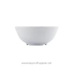 Tablecraft 4 Oz White Ribbed Ramekin - Image 5