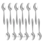 Spoons, stainless steel cutlery, tableware utensils, serving spoons, silverware set, dining accessories, Beyond Hygiene Asia, hygienic kitchen utensils, modern cutlery collection, durable silverware, reusable cutlery, Asian hygienic tableware, professional kitchen utensils, food service equipment.