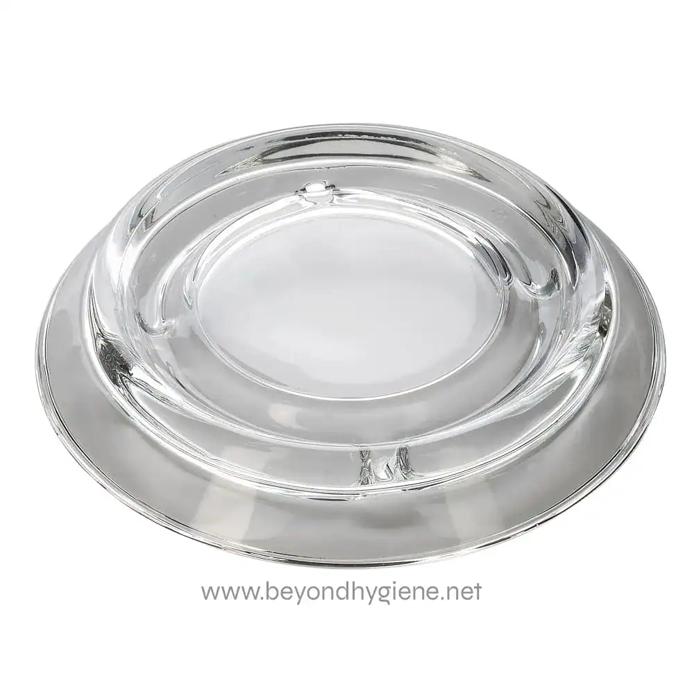 634-5164_003 Stainless steel soap dish for hygiene and cleanliness, ideal for bathrooms and kitchens, durable and rust-resistant. Perfect for soap storage with a sleek, modern design.