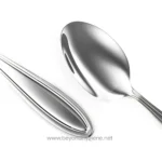 Stainless steel spoons for hygienic food service and sanitation in Asia, featuring sleek, durable, and easy-to-clean design ideal for restaurant and catering industries.