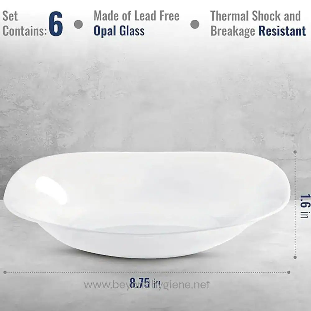 71mP8KDXX7L._AC_SX679_ Opal glass bowl set, lead-free, thermal shock resistant, durable design, ideal for hygiene-focused environments, from Beyond Hygiene Asia.