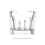 Clear acrylic tissue box holder for hygienic tissue storage, ideal for commercial and healthcare environments, promoting cleanliness and sanitation.