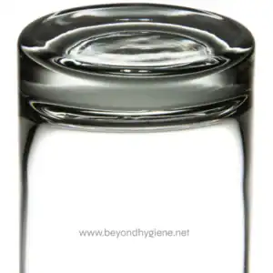Silicone specimen for dental or skincare treatment, highlighting hygiene and sterilization standards at Beyond Hygiene Asia.
