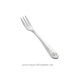 Stainless steel fork for dining clean hygiene, used in restaurants and homes, emphasizing sanitation and professional kitchen standards.