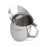 American Metalcraft BPG67 68 oz. Stainless Steel Bell Pitcher with Ice Guard