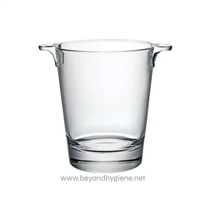 Clear glass beverage jar for commercial and industrial use, ideal for hygiene and food safety, available from Beyond Hygiene Asia.