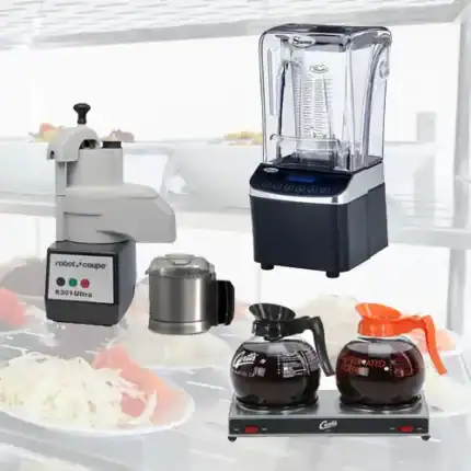 Robotic food processor and appliance cleaning equipment for commercial kitchens at Beyond Hygiene Asia.