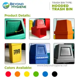 Recycling trash bins, colored outdoor and indoor waste bins, hopper trash bin, custom logo trash receptacles, durable waste disposal solutions for public spaces and commercial use.