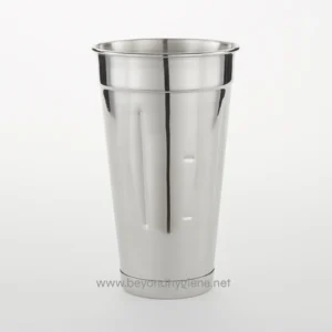 COCKTAIL SHAKER, MALT CUP, STAINLESS STEEL, 32 OZ.