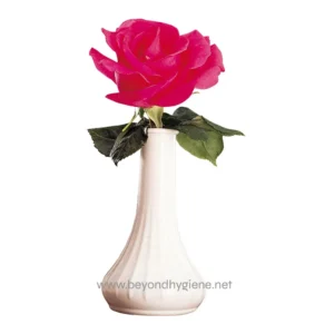 Cambro BV6CW Camwear 6" Plastic Flower Bud Vase