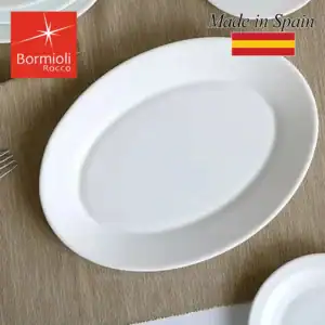 Bormioli Rocco 405855 Performa 1pc 30cm Oval Plate