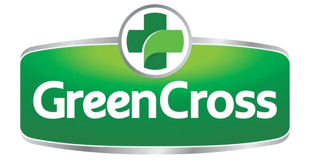 GreenCross logo representing hygiene and healthcare products for Beyond Hygiene Asia.