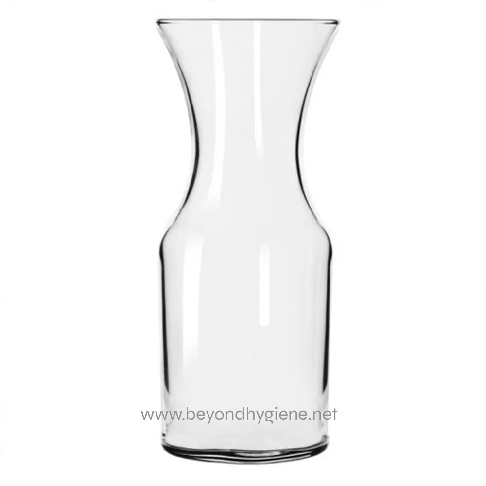 libbey-789_1 Clear glass vase for home decor and floral arrangements, elegant and minimalist design perfect for enhancing interior aesthetics.