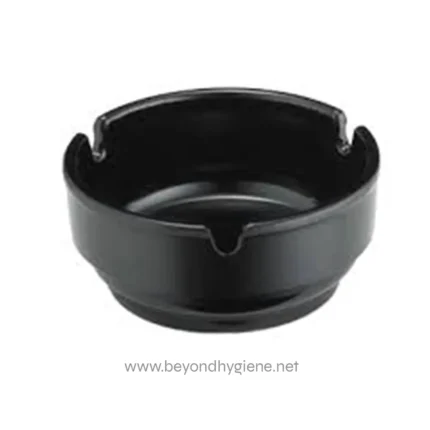 Stainless steel ashtray with modern design, perfect for indoor and outdoor use, hygiene, and smoking area accessories. Durable and easy to clean, ideal for hospitality and commercial settings.