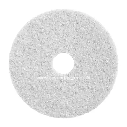 Microfiber polishing pad for professional cleaning, eco-friendly product, suitable for commercial and industrial hygiene solutions.