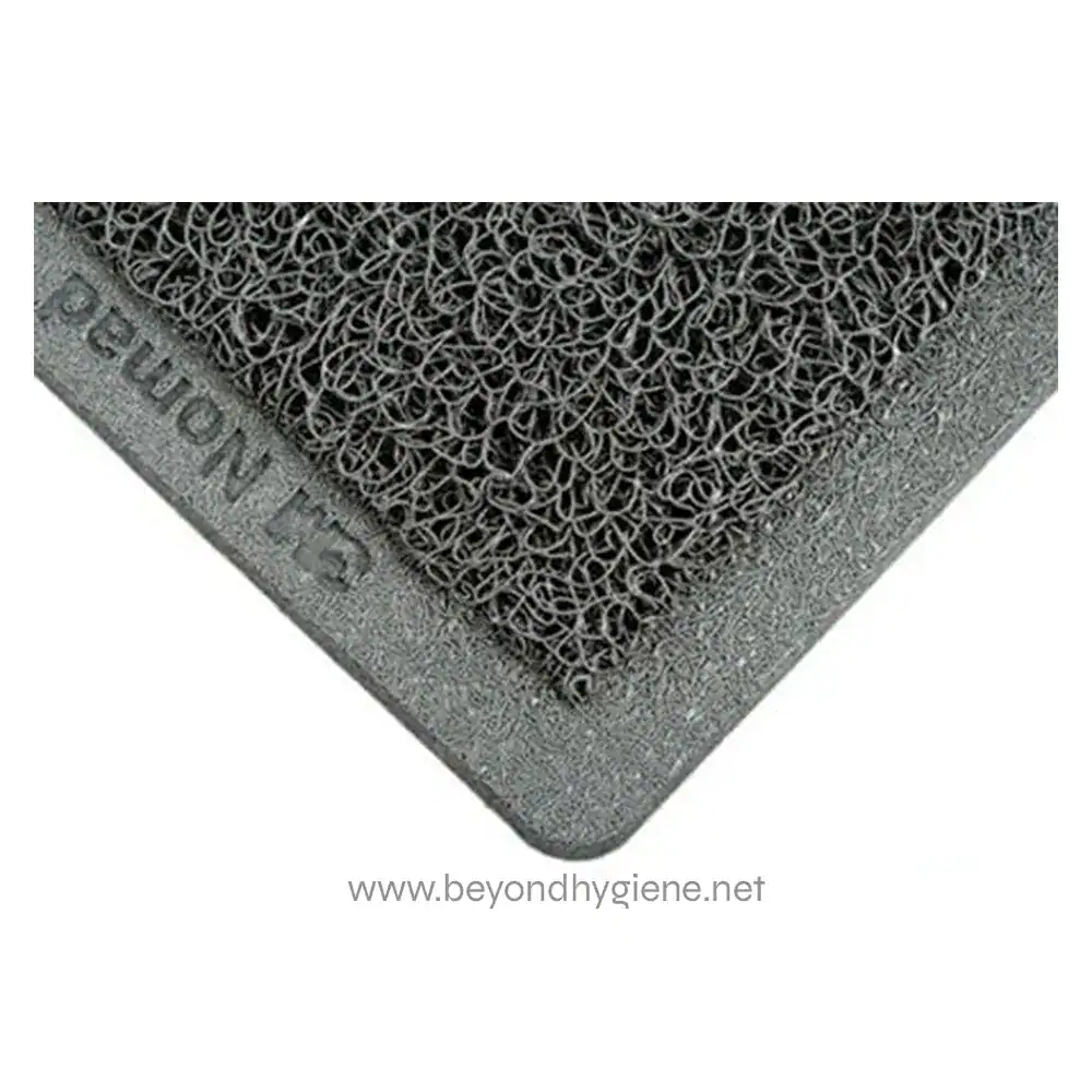 Preventive hygiene floor mat with anti-slip textured surface for commercial and industrial use at Beyond Hygiene Asia.
