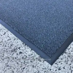 Nomad Wet Area Carpet Mat with Edging 440mm x 750mm Light Blue