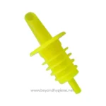 Yellow diagrammatic cleaning tool component for hygiene maintenance, emphasizing sterilization and sanitation solutions.