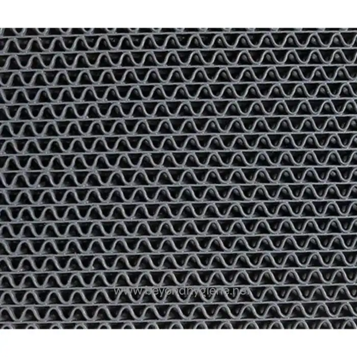Air conditioning radiator grille pattern for industrial cooling systems.