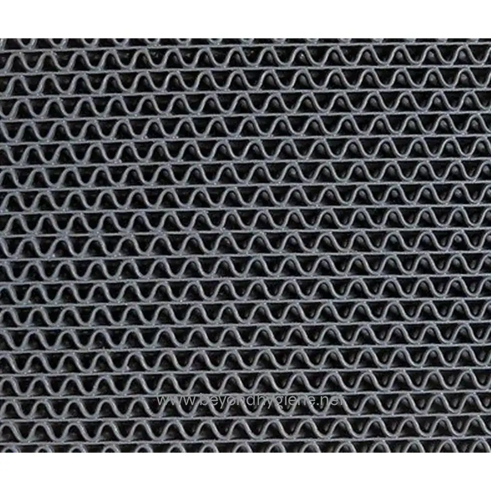 1 Air conditioning radiator grille pattern for industrial cooling systems.