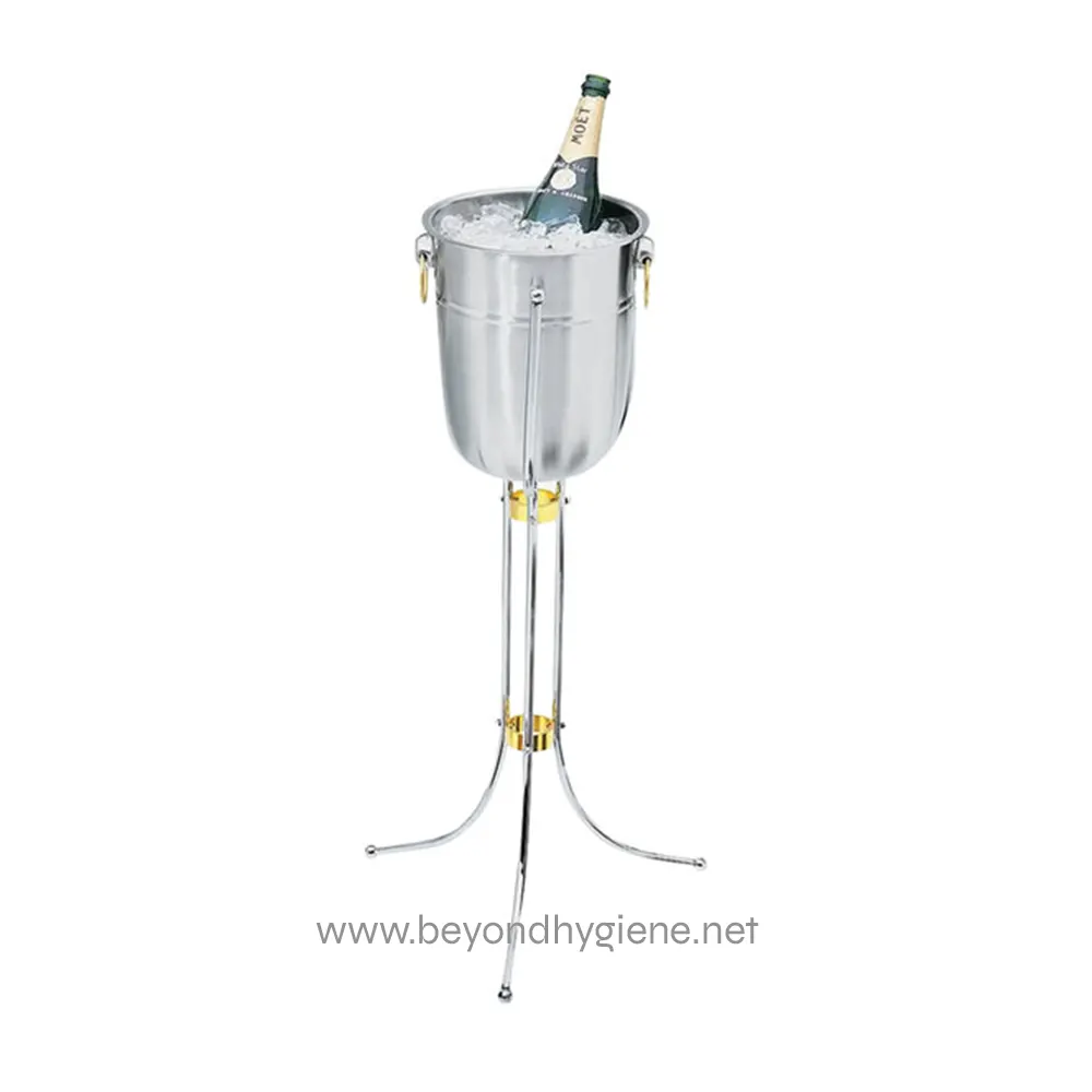 1 Vollrath 46800 Chrome-Plated Stainless Steel Wine Bucket Stand