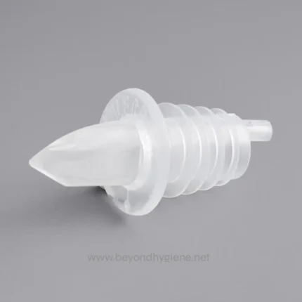 Clear replacement nasal spray tip for medical and hygiene use, made of durable plastic, compatible with various nasal spray bottles. Ideal for healthcare sanitation and hygiene products.