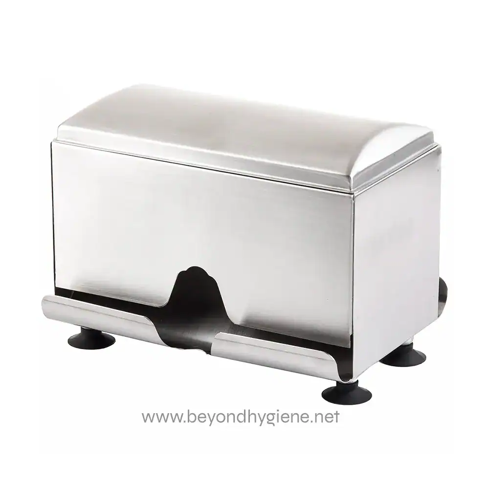 229-237_004 Stainless steel toaster with sleek design for commercial kitchens and food services.