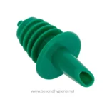 Tablecraft 35G Plastic Free Flow Pourer, Economy, Green