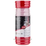 SAFER Food Solutions PourMaster condiment dispenser with long neck top, large capacity, and assorted colors for hygienic food service.