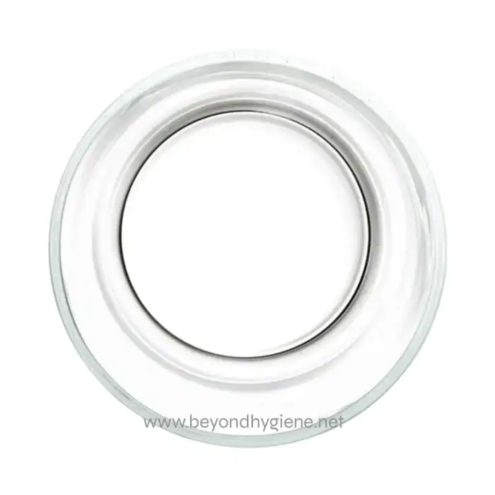 Disposable face mask filter cartridge, white hygiene filter for antimicrobial protection, medical-grade, reusable and eco-friendly, Beyond Hygiene Asia.