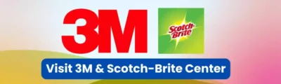 3M and Scotch-Brite cleaning products at Beyond Hygiene Asia.