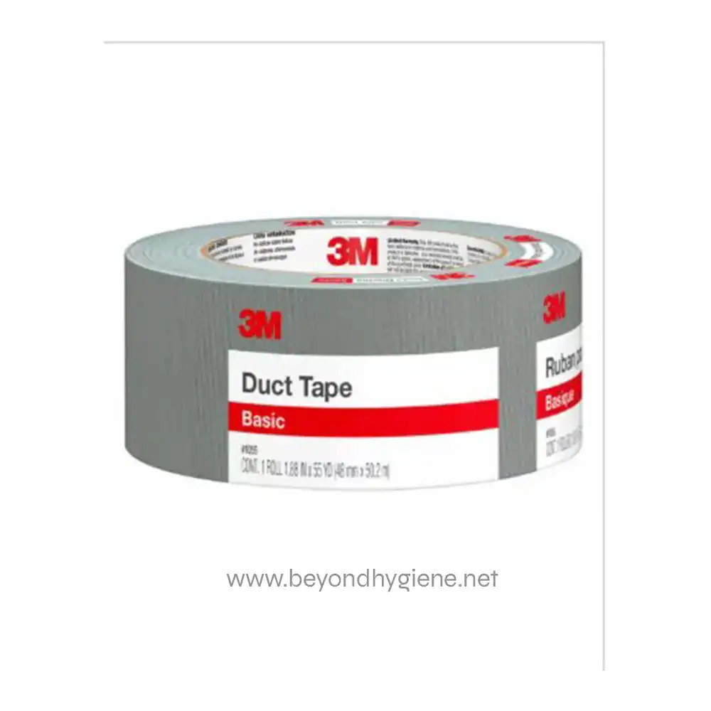 3M™ Basic Duct Tape 1055-K, 1.88 in x 55 yd, 24 Rolls/Case