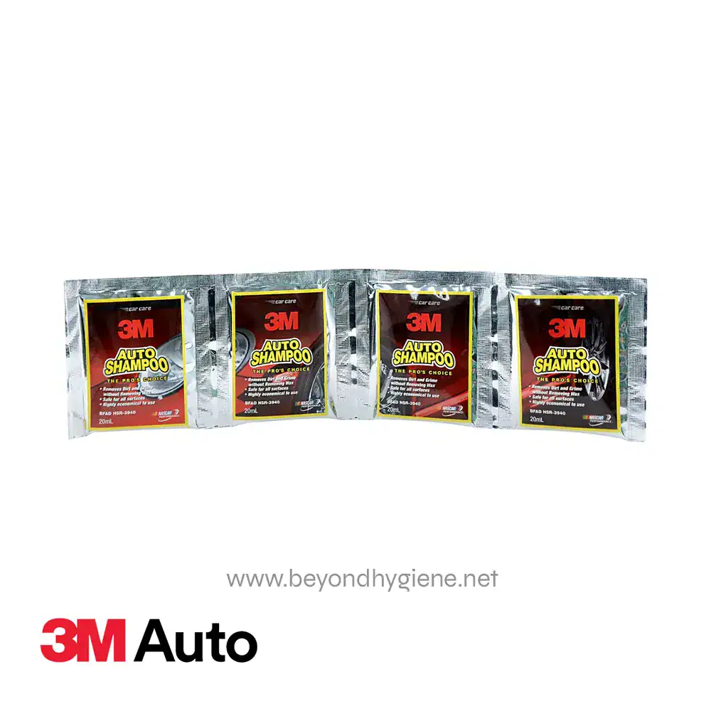 3M™ Car Care Auto Shampoo 20ml 4 Sachets