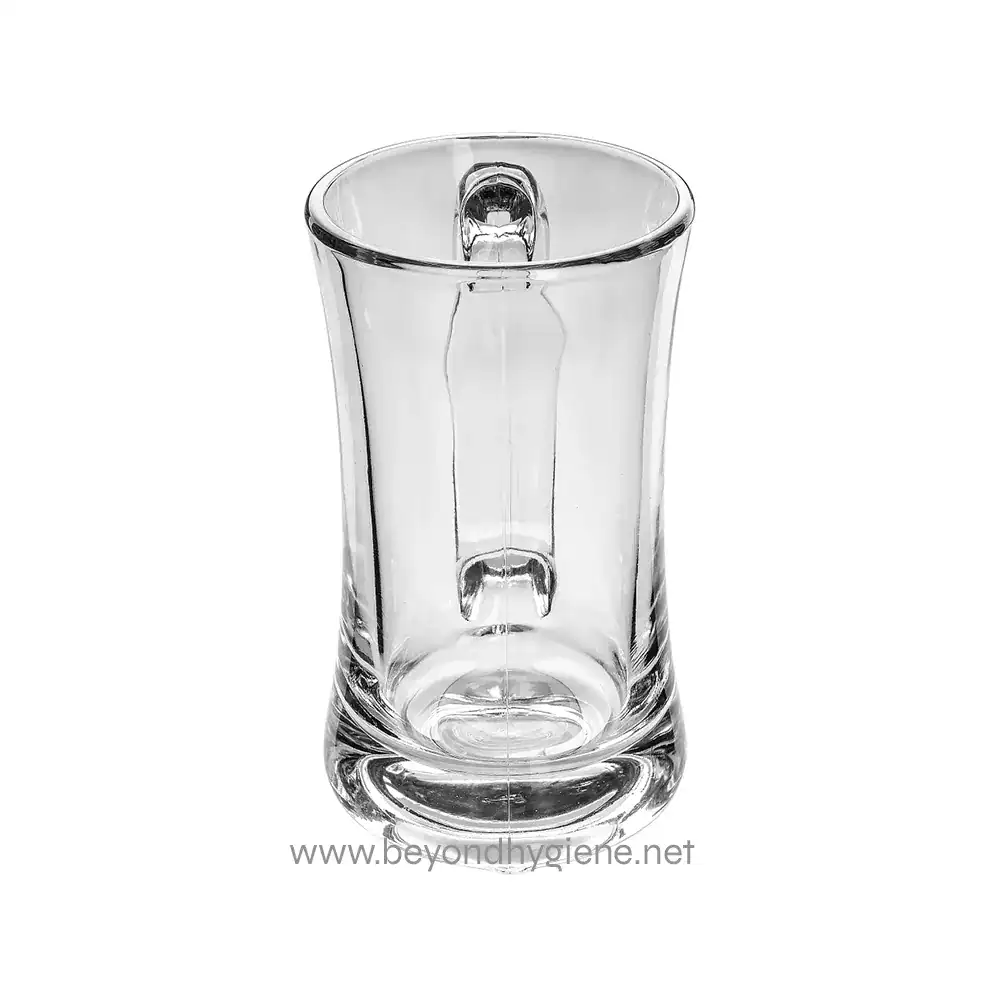 634-5298_004 Clear glass water cup for hot beverages, ideal for hygiene and sanitation at Beyond Hygiene Asia.