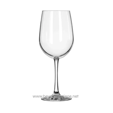Elegant clear wine glass for hospitality and catering, perfect for events and celebrations.
