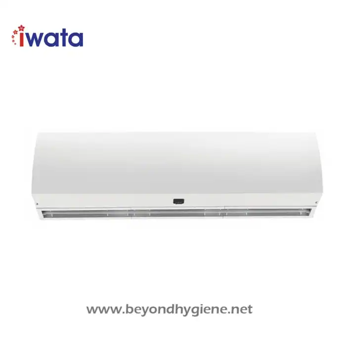 Air conditioning unit, clean and modern HVAC system for commercial spaces, energy-efficient cooling device from Beyond Hygiene Asia.