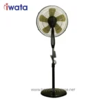 Fan with adjustable height and oscillation, ideal for commercial and industrial cooling solutions in Asia, from Beyond Hygiene Asia.