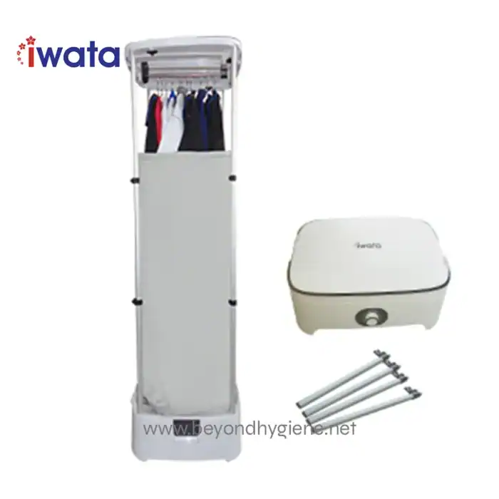 Clothes drying cabinet and sterilizer for hygiene and sanitation, ideal for healthcare, hospitality, and commercial use in Asia.