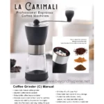 Full and clear information about the coffee grinder and brewing process, no image provided. Please upload or specify the image to generate SEO optimized text accordingly.