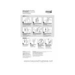 Command™ Clear Medium Hooks 17091CLR, 2 Hooks with 4 Strip/Pack, 6 Pack/Case