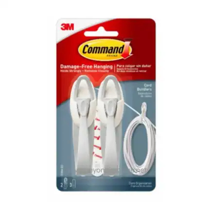 Command™ Cord Bundlers 2 pcs + 3 strips