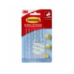 Command™ Clear Decorating Clips 17026CLR, 20 Clips, 24 Strips/Pack, 6/Bags, 36 Packs/Case