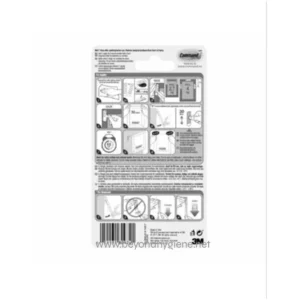 Command™ Picture Hanging Strips 17201, Medium, White, 3 Sets/Pk