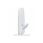 Command™ Utility Hooks 17001C, White, Medium, 2 Hooks/4 Strips/Pack