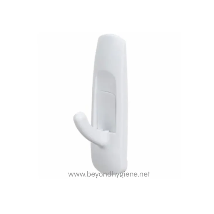 Command™ Utility Hooks 17001C, White, Medium, 2 Hooks/4 Strips/Pack