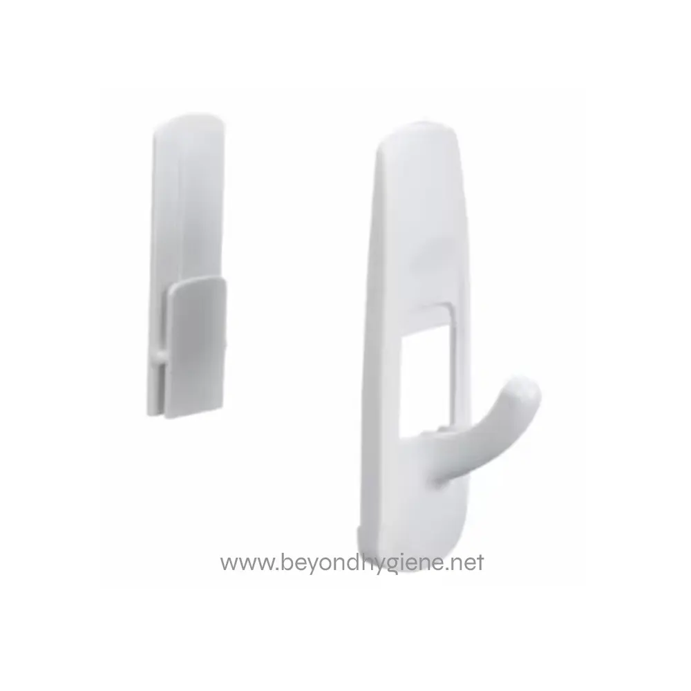 Command™ Utility Hooks Medium 2 pcs + 4 strips (5) Command™ Utility Hooks 17001C, White, Medium, 2 Hooks/4 Strips/Pack