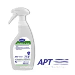 Disinfectant spray for hygiene and surface sanitation, ideal for healthcare, commercial, and food industries.