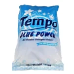 Temp Blue Power All Purpose Detergent Powder for cleaning and laundry, 10kg bag, ideal for household and commercial use, eco-friendly with powerful stain removal.