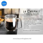 Double wall glass cup (B)