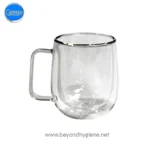 Double wall glass cup (B)